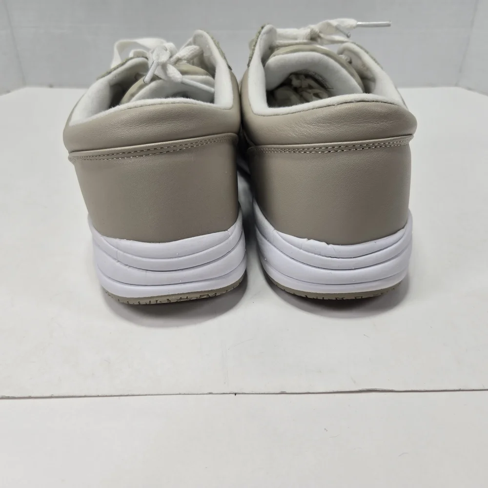 Propet Washable Walker W3840 Beige Lace-Up Comfort Sneakers Women's Size 9 Wide